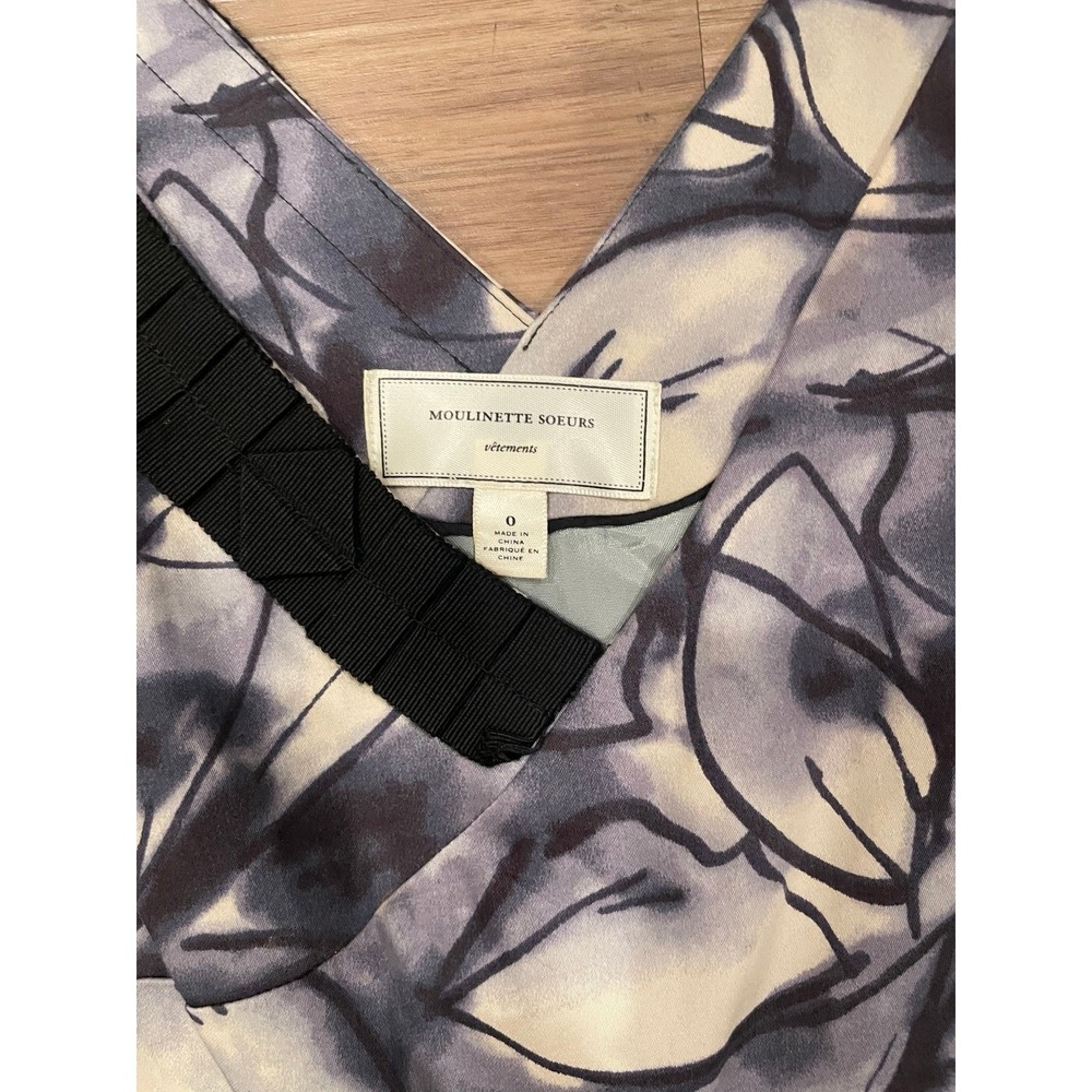 Moulinette Soeurs Dress Purple 0 - Picture 3 of 4